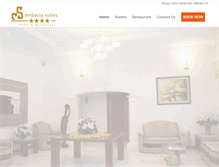 Tablet Screenshot of embassysuiteslib.com